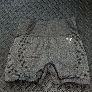 Gymshark Gray Athletic Shorts Seamless Design Moisture-Wicking